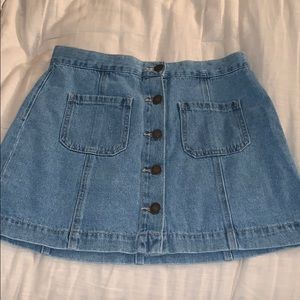Denim skirt